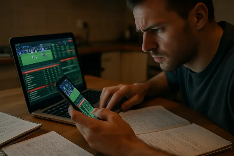 Compliance team reviewing baseball betting reports in a meeting room