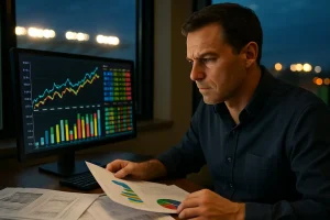 Event contract pricing dashboard beside sportsbook odds on a laptop