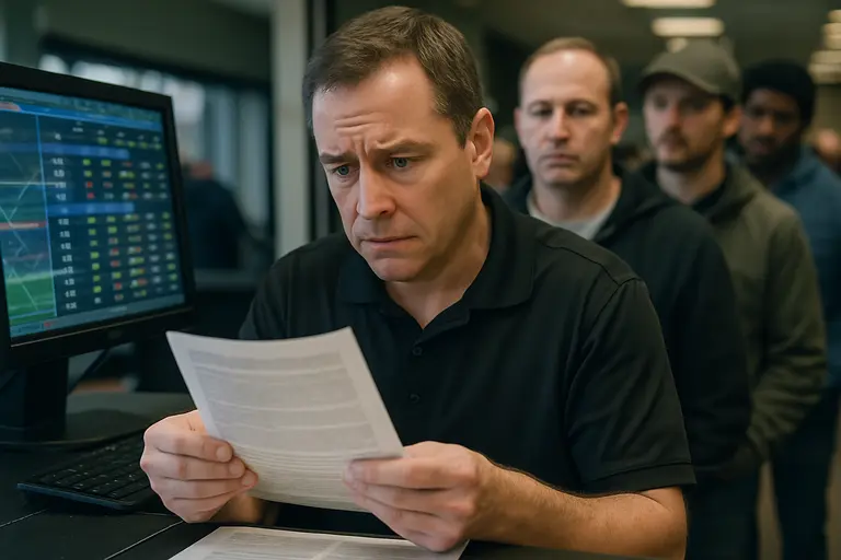 Person reviewing a betting budget checklist before comparing sportsbook prices.