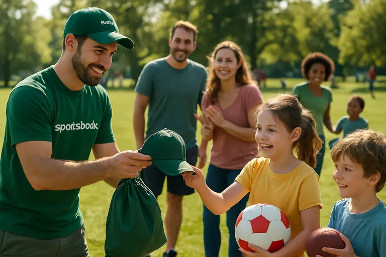 Community managers review reward rules and responsible betting information
