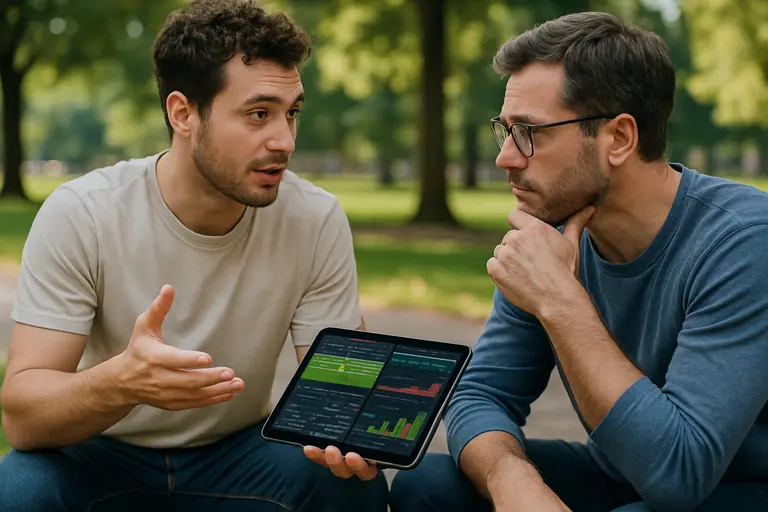 Person comparing regulated sportsbook prices on multiple screens