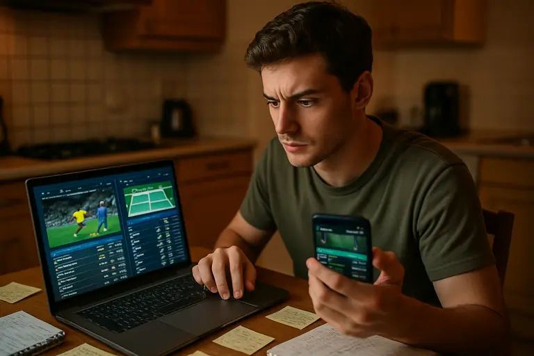 Several sportsbook screens displaying different live football market prices